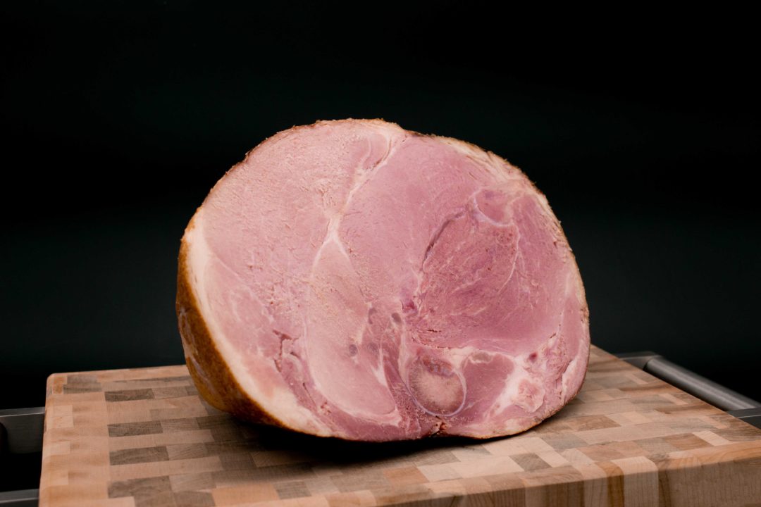Slow cooking ham